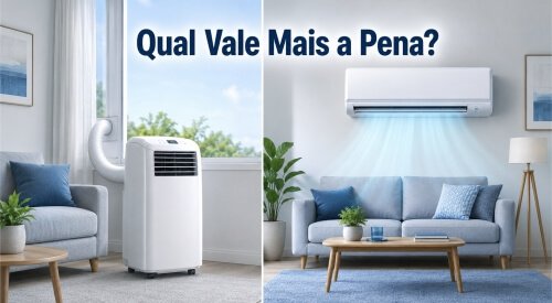 Ar-Condicionado Portátil ou Split Inverter: Qual Vale Mais a Pena Comprar?