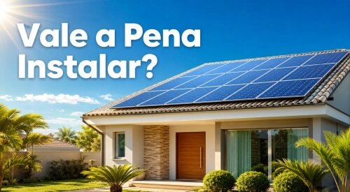 Energia Solar Fotovoltaica: Vale a Pena Instalar Painéis Solares em Casa?